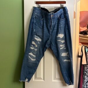 Torrid Stretch Distressed Skinny Jeans